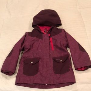 Decathlon Quechua toddler girl lined jacket